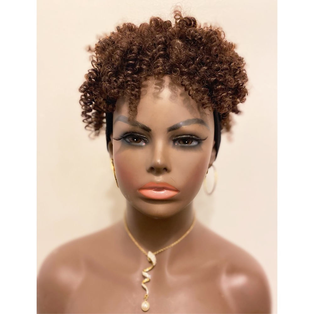 Turban wrap wig